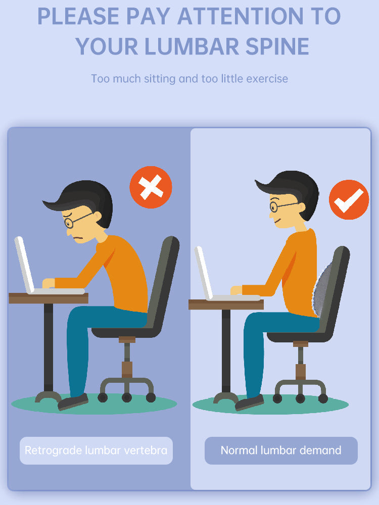 Lumbar Yoga Massage Portable Cushion