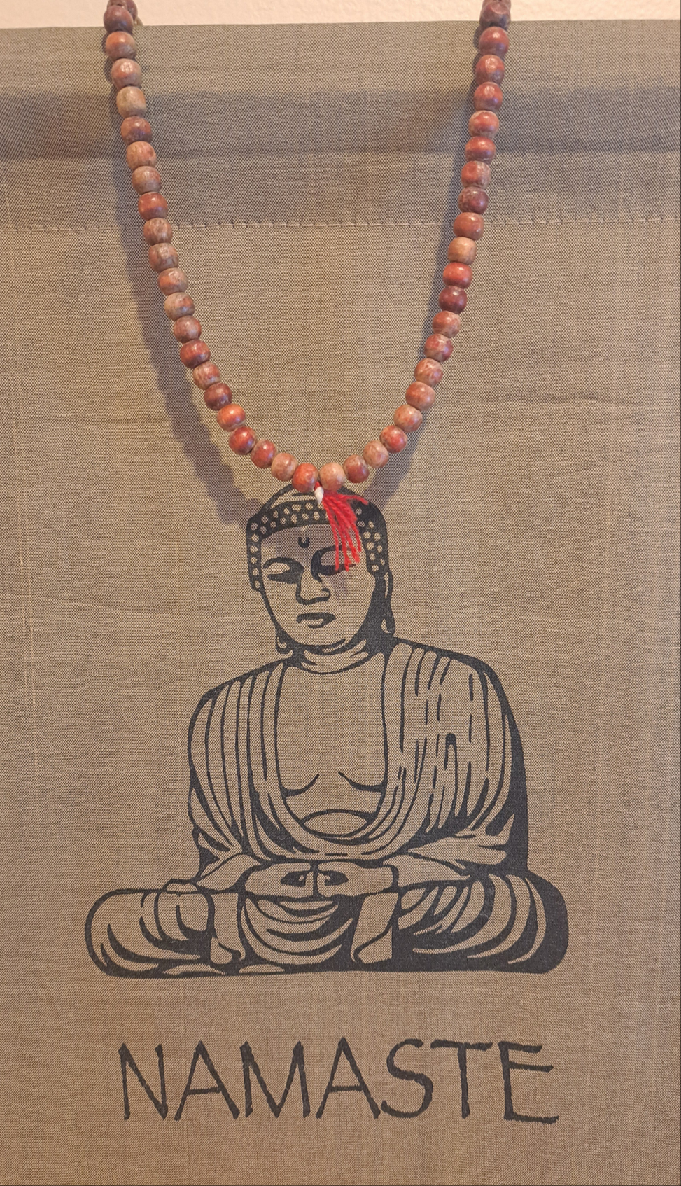 Well Rudraksha Natural Beads Mala - 108 Beads