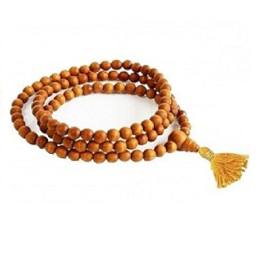 Well Sandalwood Mala - 108 Beads